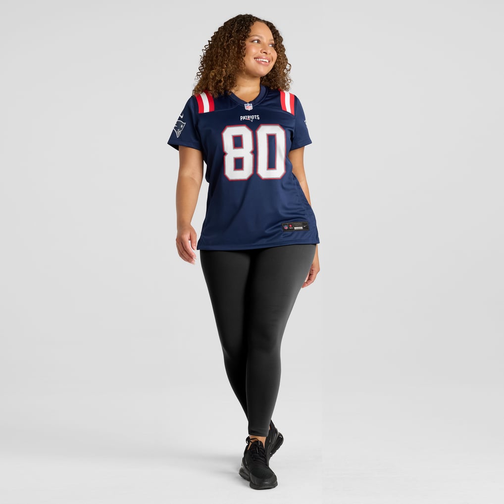 Women's New England Patriots Troy Brown Navy Game Retired Player Jersey