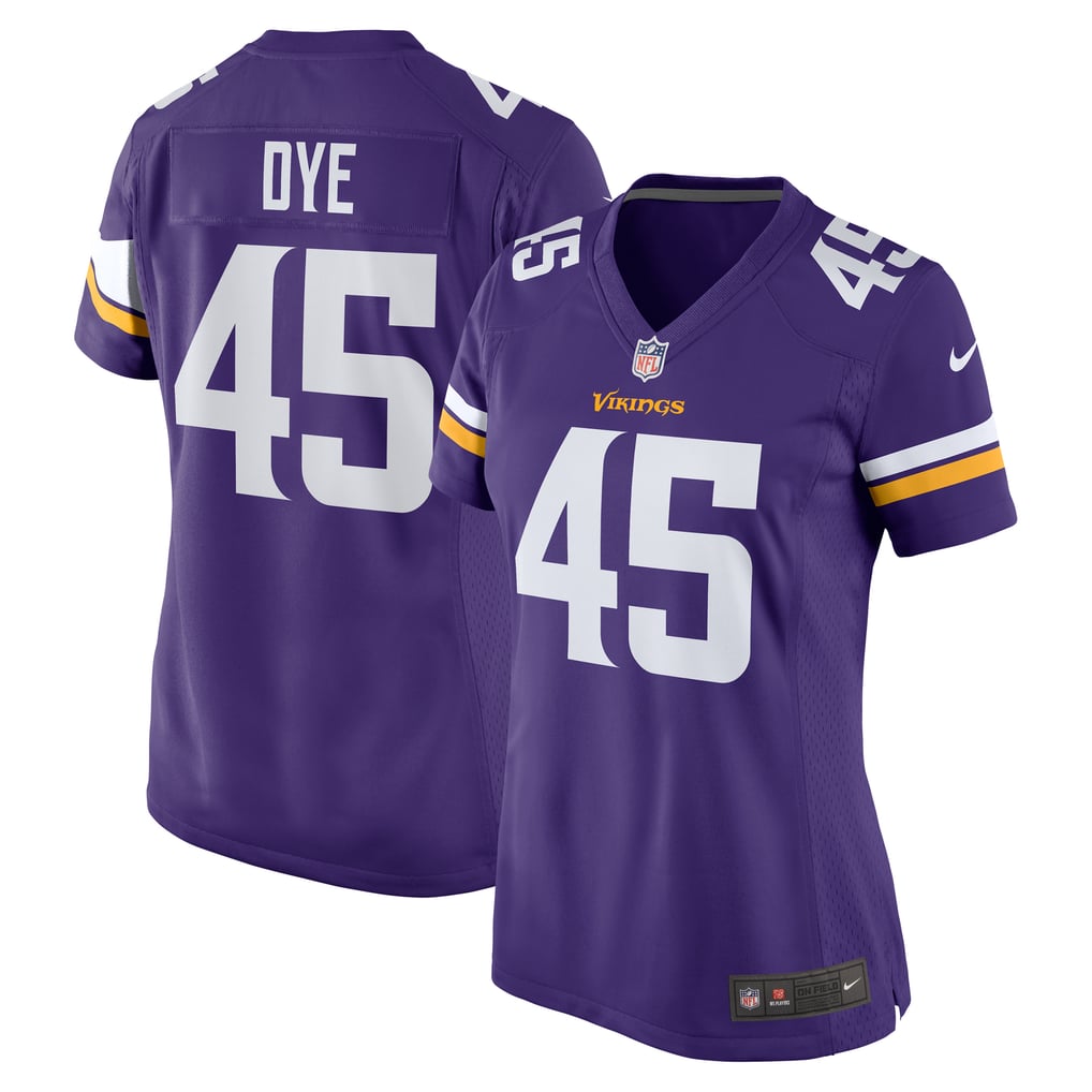 Women's Minnesota Vikings Troy Dye Purple Game Jersey