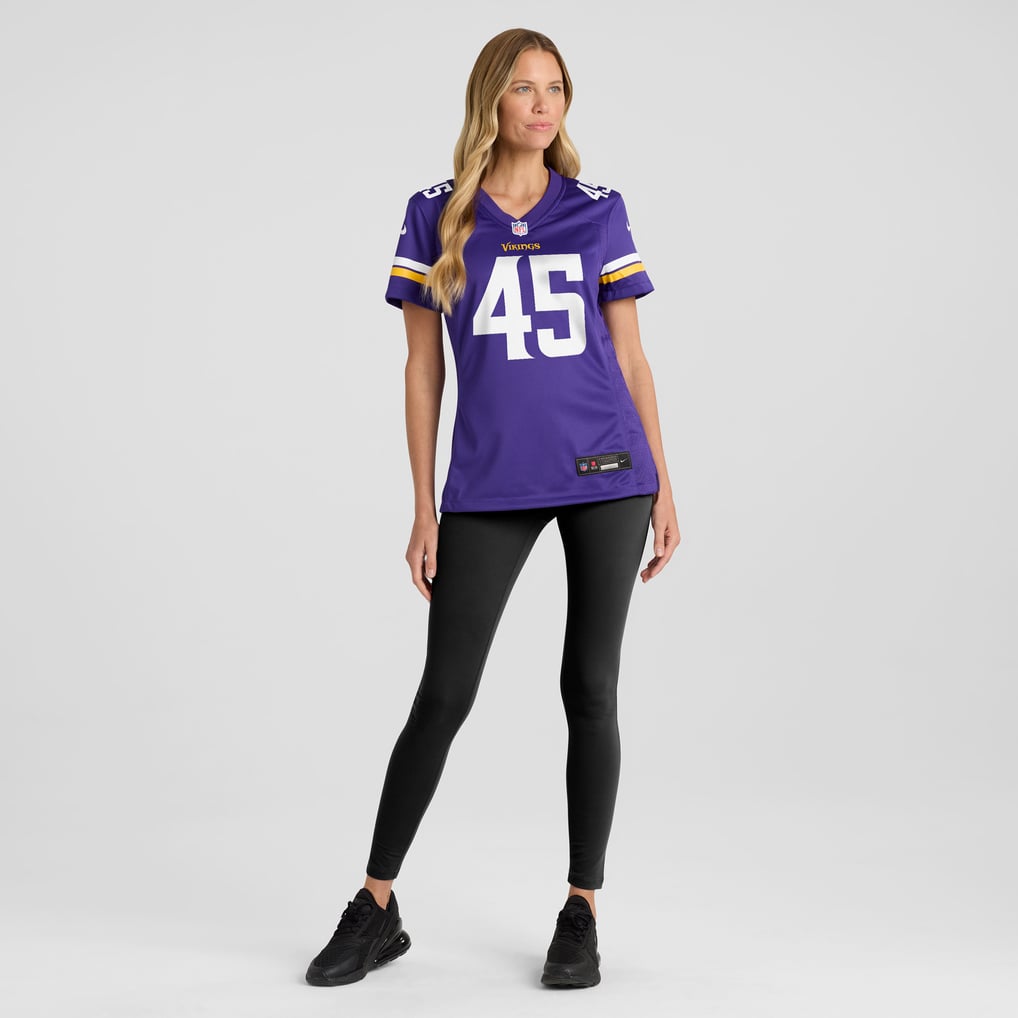 Women's Minnesota Vikings Troy Dye Purple Game Jersey