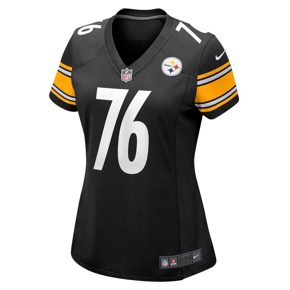 Women's Pittsburgh Steelers Troy Fautanu Black Game Jersey