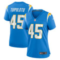 Women's Los Angeles Chargers Tuli Tuipulotu Powder Blue Team Game Jersey