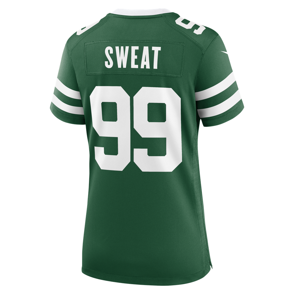 Women's New York Jets T'Vondre Sweat Legacy Green Team Game Jersey