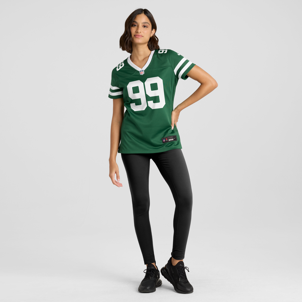 Women's New York Jets T'Vondre Sweat Legacy Green Team Game Jersey