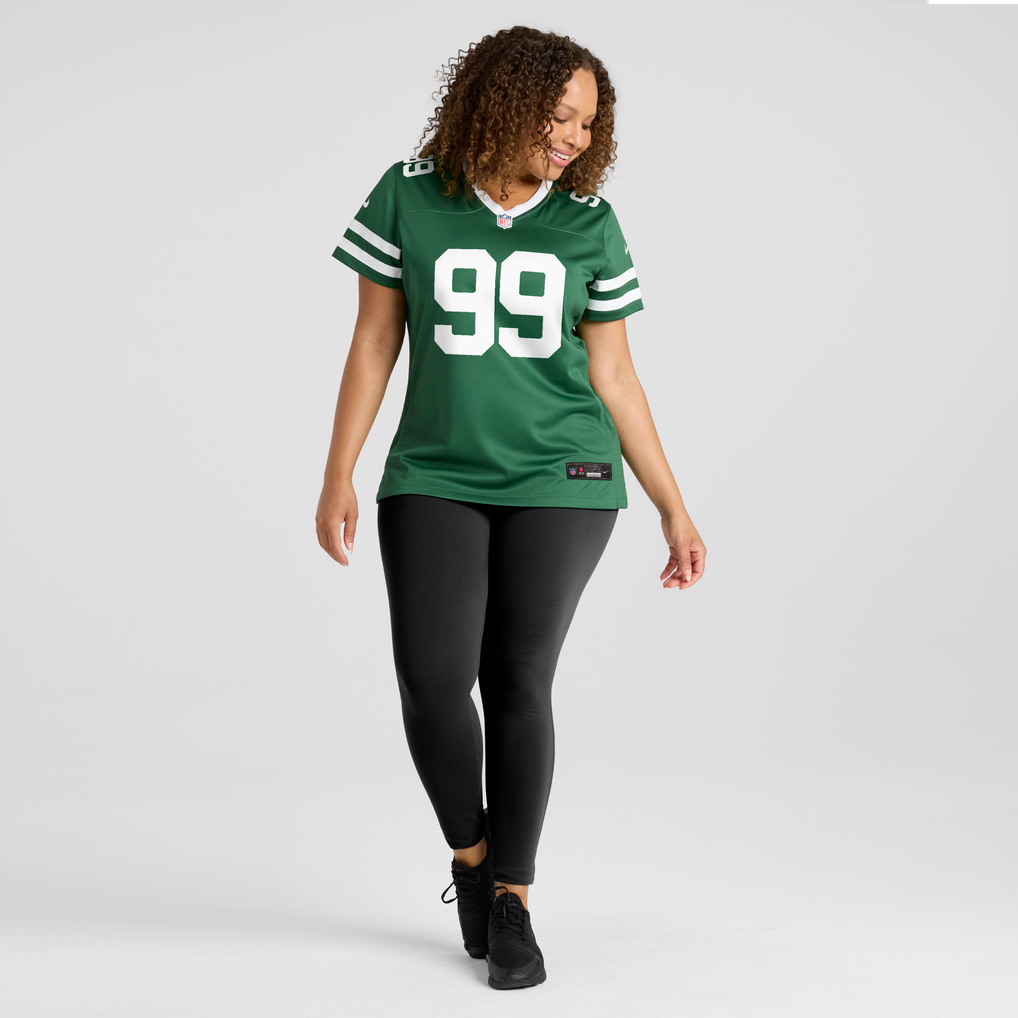 Women's New York Jets T'Vondre Sweat Legacy Green Team Game Jersey