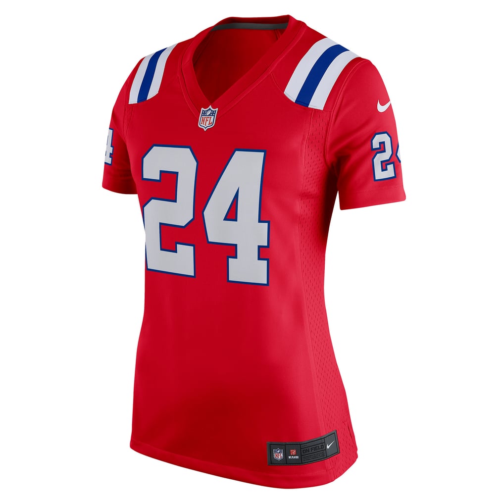 Women's New England Patriots Ty Law Red Retired Game Jersey