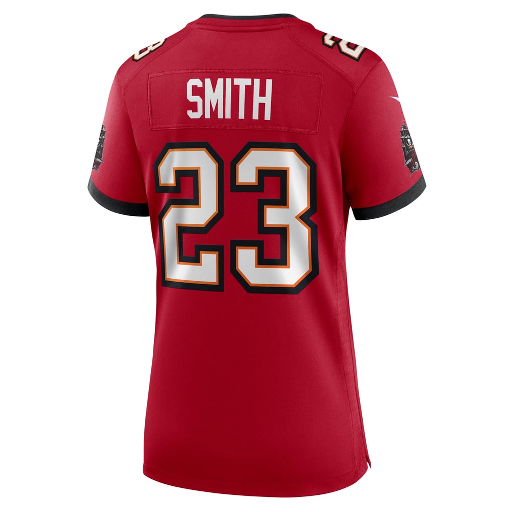 Women's Tampa Bay Buccaneers Tykee Smith Red Team Game Jersey