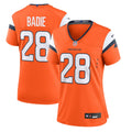Women's Denver Broncos Tyler Badie Orange Team Game Jersey