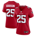Women's Atlanta Falcons Tyler Goodson Red Team Game Jersey