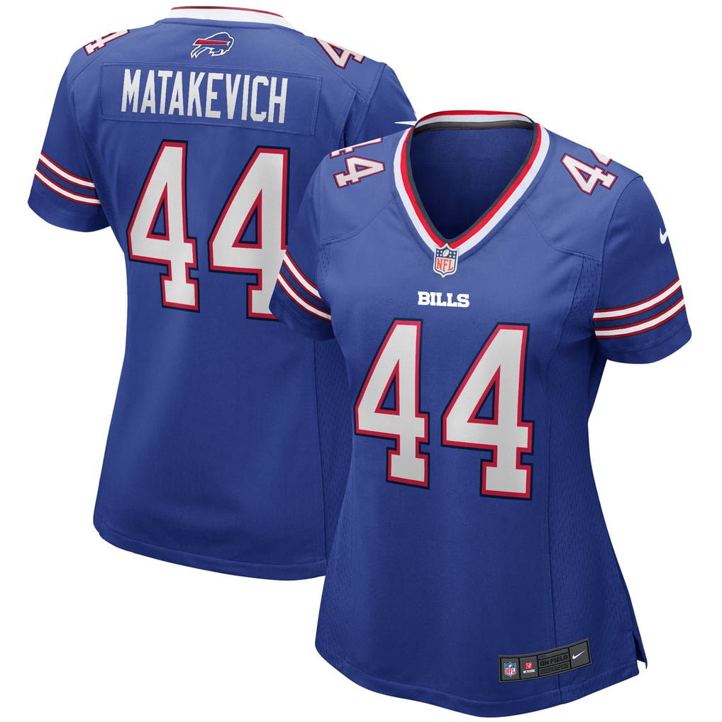 Women's Buffalo Bills Tyler Matakevich Royal Player Game Jersey