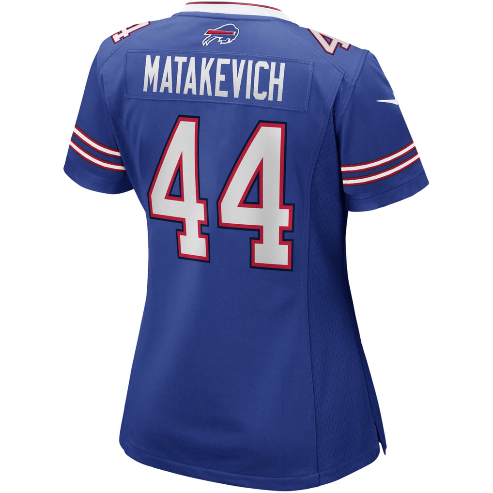 Women's Buffalo Bills Tyler Matakevich Royal Player Game Jersey