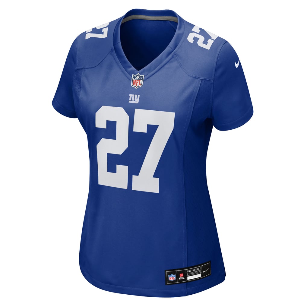 Women's New York Giants Tyler Nubin Royal Team Game Jersey