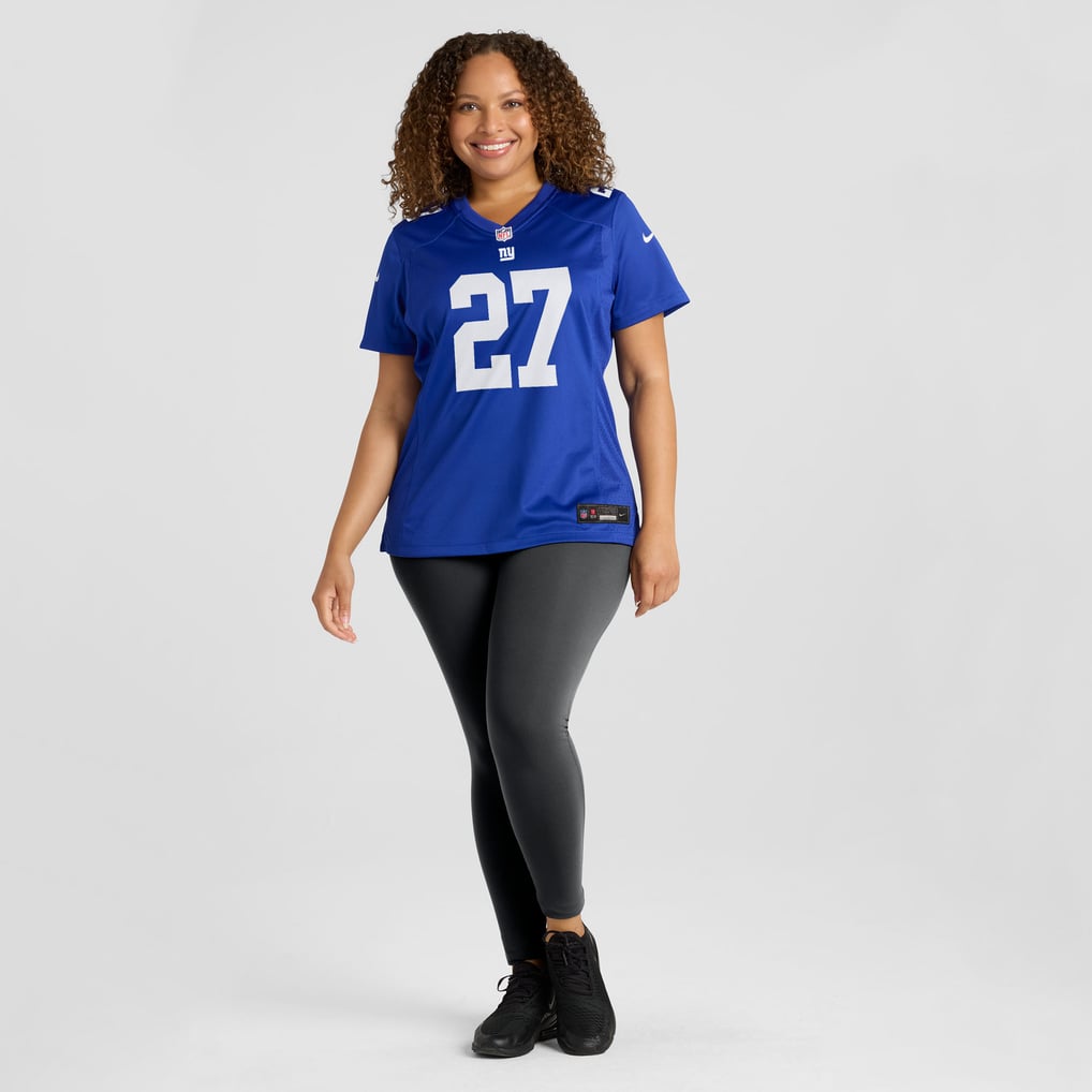 Women's New York Giants Tyler Nubin Royal Team Game Jersey