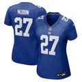 Women's New York Giants Tyler Nubin Royal Team Game Jersey
