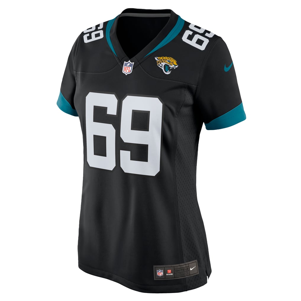 Women's Jacksonville Jaguars Tyler Shatley Black Game Jersey