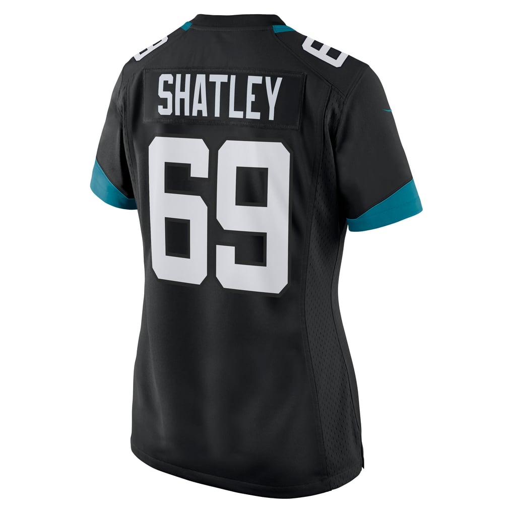 Women's Jacksonville Jaguars Tyler Shatley Black Game Jersey