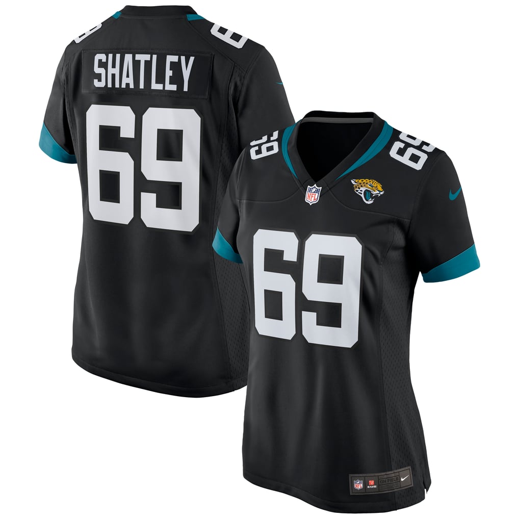 Women's Jacksonville Jaguars Tyler Shatley Black Game Jersey