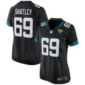 Women's Jacksonville Jaguars Tyler Shatley Black Game Jersey