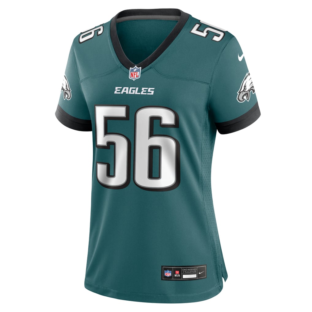 Women's Philadelphia Eagles Tyler Steen Midnight Green Team Game Jersey