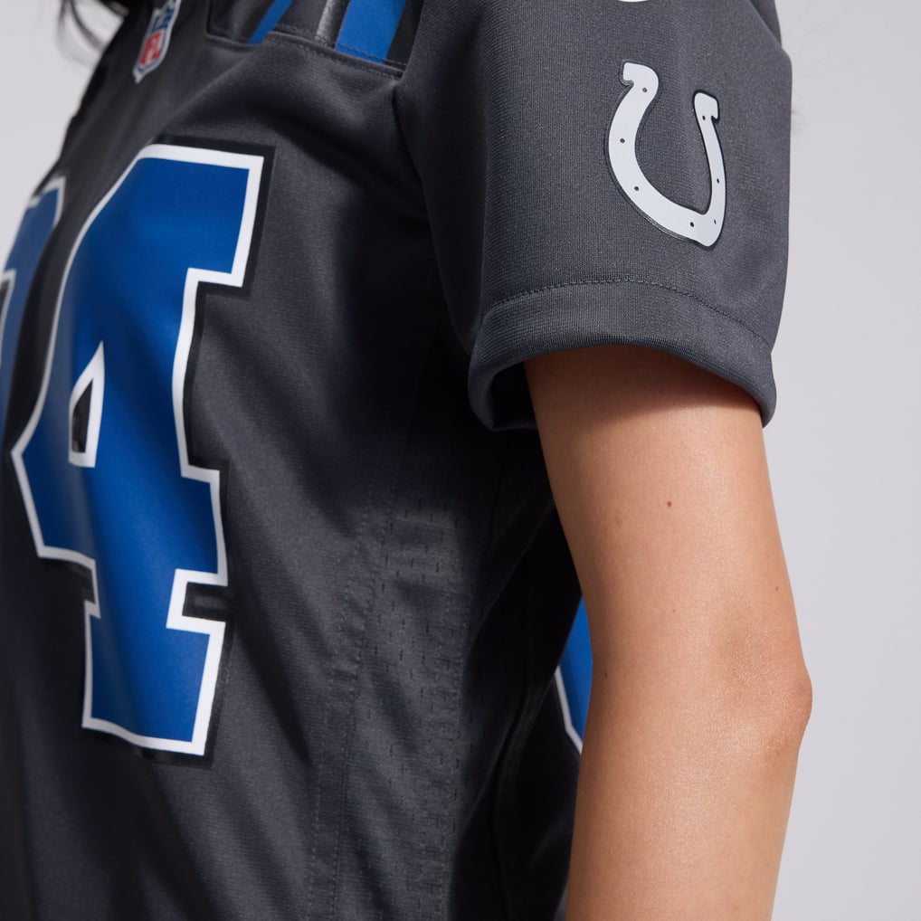 Women's Indianapolis Colts Tyler Warren Anthracite 2026 Rivalries Collection Game Jersey