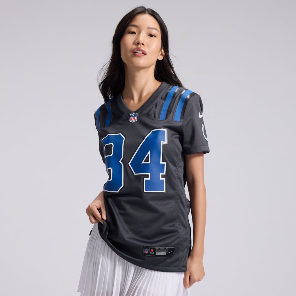 Women's Indianapolis Colts Tyler Warren Anthracite 2026 Rivalries Collection Game Jersey