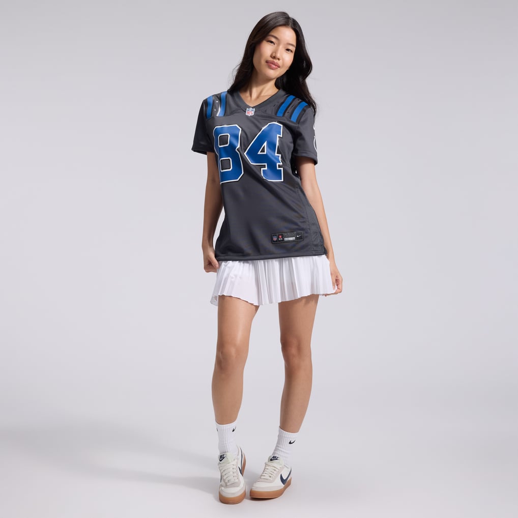 Women's Indianapolis Colts Tyler Warren Anthracite 2026 Rivalries Collection Game Jersey
