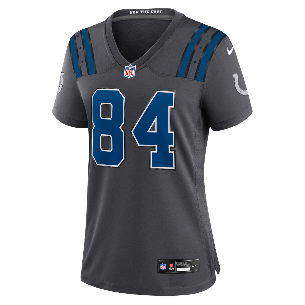 Women's Indianapolis Colts Tyler Warren Anthracite 2026 Rivalries Collection Game Jersey