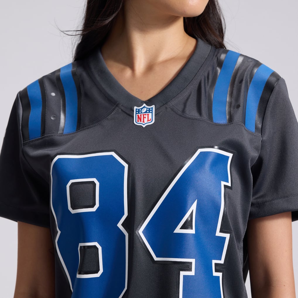 Women's Indianapolis Colts Tyler Warren Anthracite 2026 Rivalries Collection Game Jersey