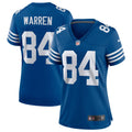 Women's Indianapolis Colts Tyler Warren Royal Alternate Game Jersey