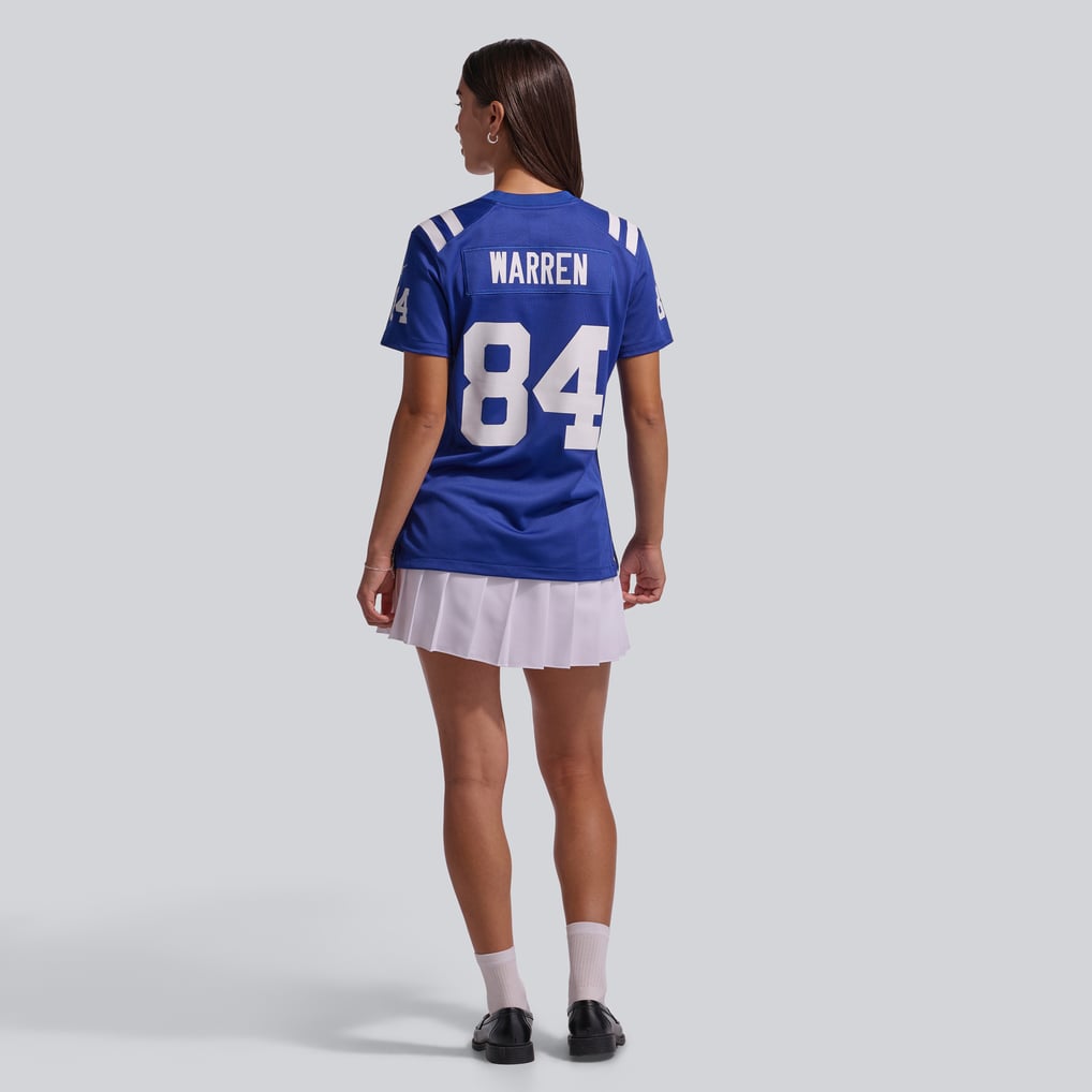 Women's Indianapolis Colts Tyler Warren Royal Game Jersey