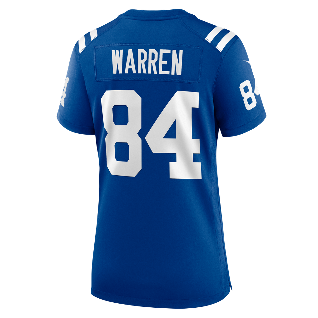 Women's Indianapolis Colts Tyler Warren Royal Game Jersey