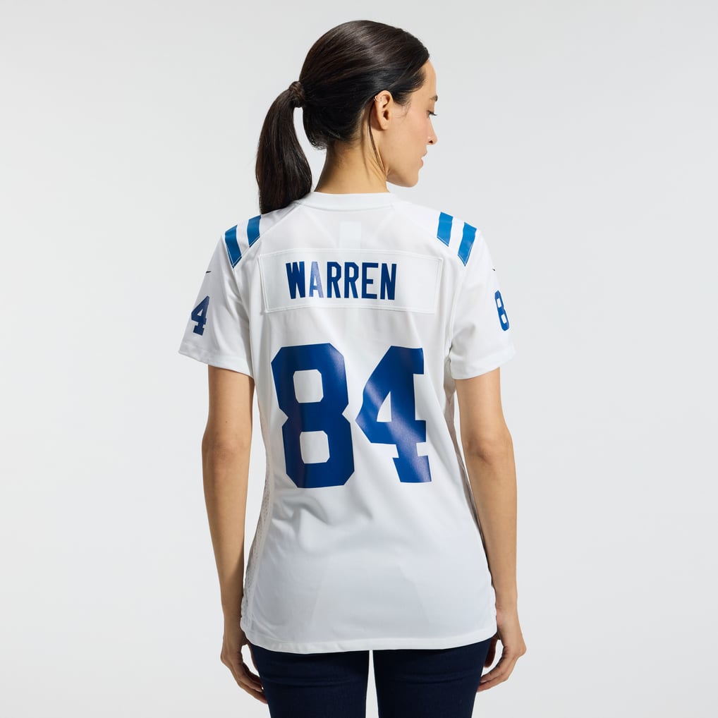 Women's Indianapolis Colts Tyler Warren White Game Jersey