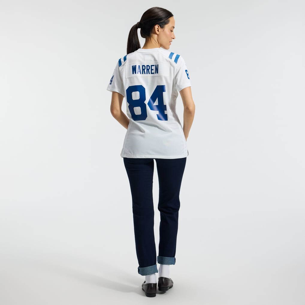 Women's Indianapolis Colts Tyler Warren White Game Jersey