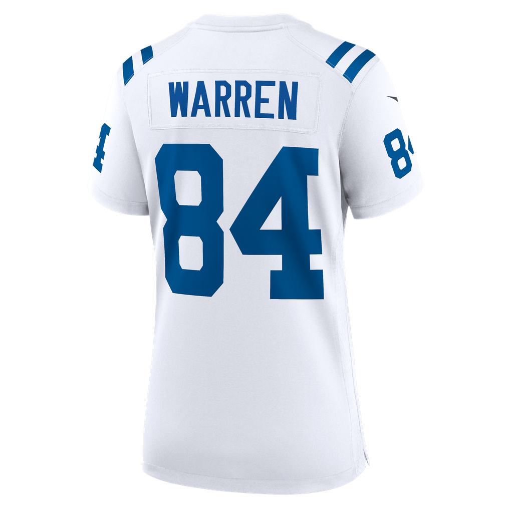 Women's Indianapolis Colts Tyler Warren White Game Jersey