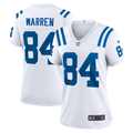 Women's Indianapolis Colts Tyler Warren White Game Jersey