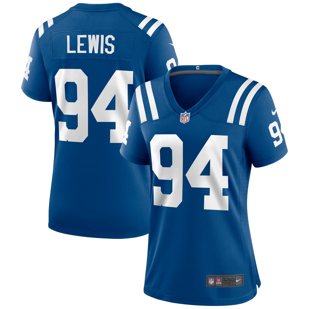 Women's Indianapolis Colts Tyquan Lewis Royal Game Jersey