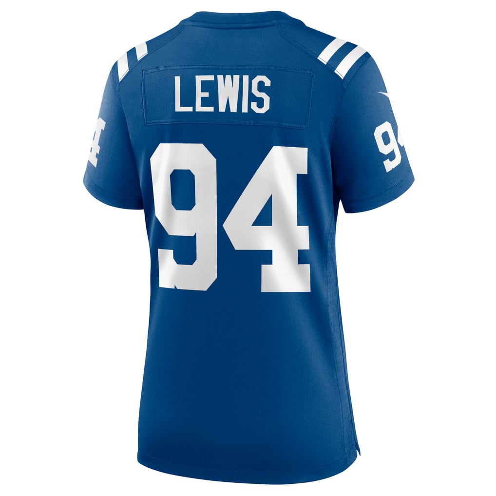 Women's Indianapolis Colts Tyquan Lewis Royal Game Jersey