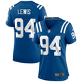 Women's Indianapolis Colts Tyquan Lewis Royal Game Jersey