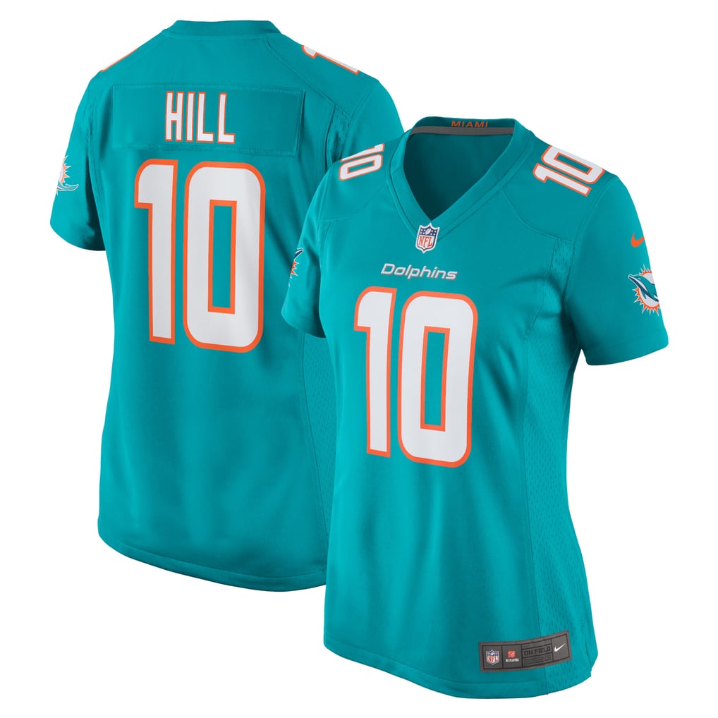 Women's Miami Dolphins Tyreek Hill Aqua Player Jersey