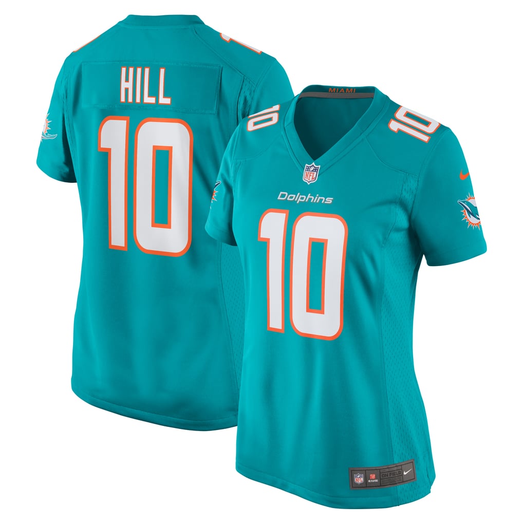 Women's Miami Dolphins Tyreek Hill Aqua Player Jersey
