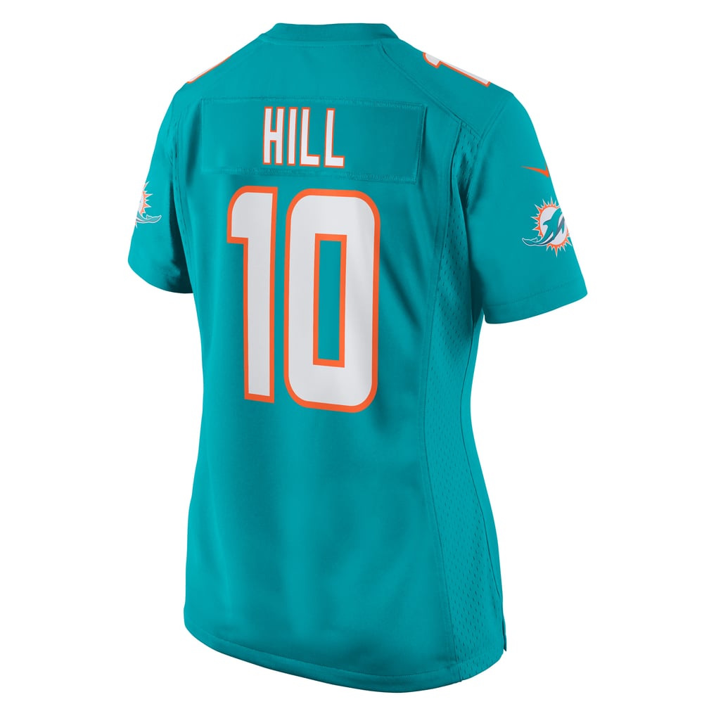 Women's Miami Dolphins Tyreek Hill Aqua Player Jersey