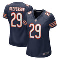 Women's Chicago Bears Tyrique Stevenson Navy Game Jersey