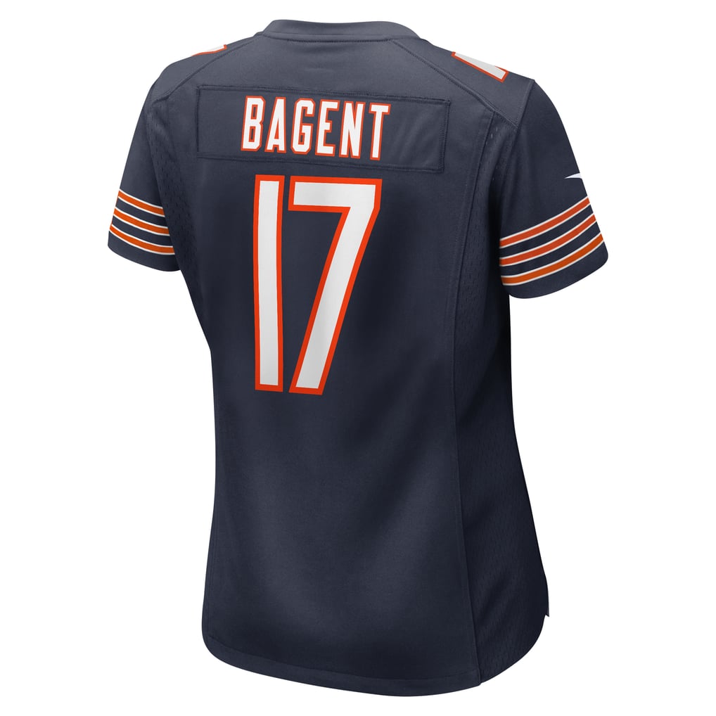 Women's Chicago Bears Tyson Bagent Navy Game Jersey
