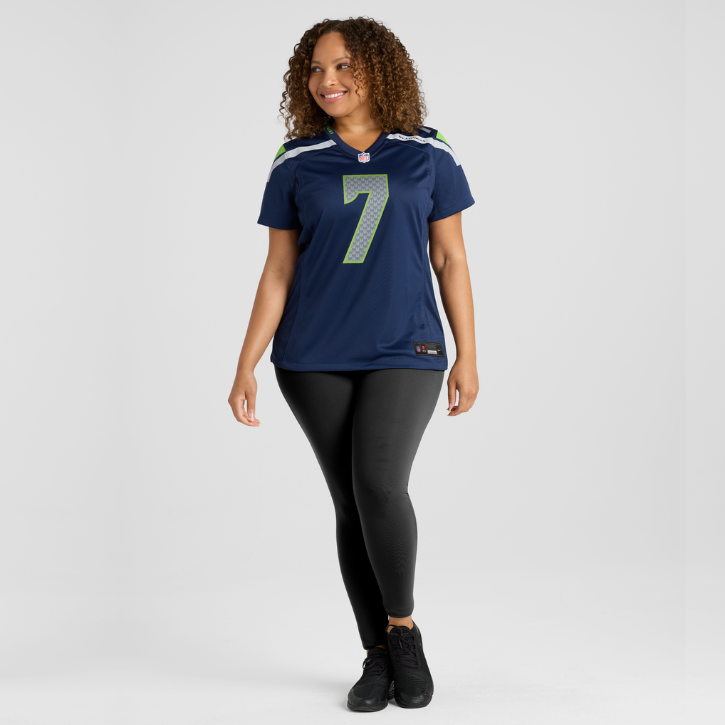 Women's Seattle Seahawks Uchenna Nwosu College Navy Team Game Jersey