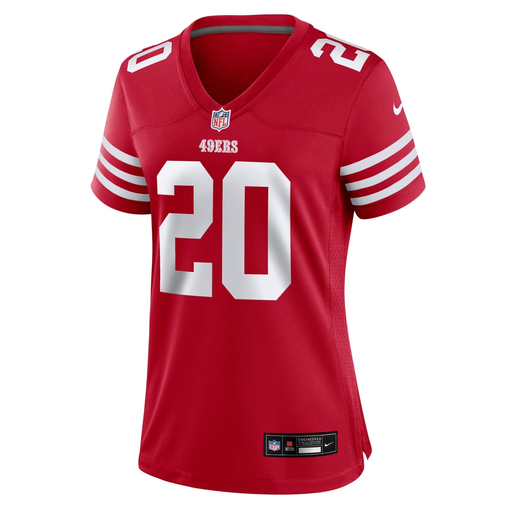 Women's San Francisco 49ers Upton Stout Scarlet Team Game Jersey