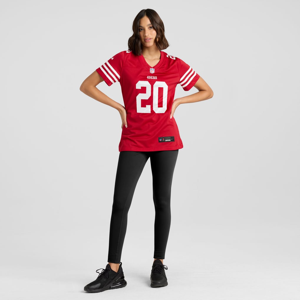 Women's San Francisco 49ers Upton Stout Scarlet Team Game Jersey