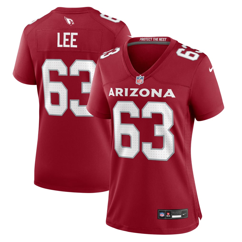 Women's Arizona Cardinals Vershon Lee Cardinal Team Game Jersey