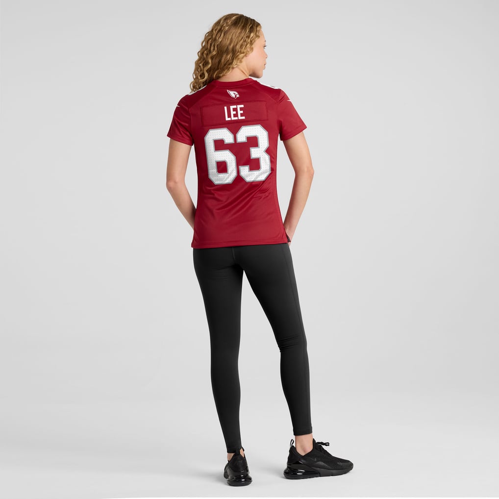 Women's Arizona Cardinals Vershon Lee Cardinal Team Game Jersey