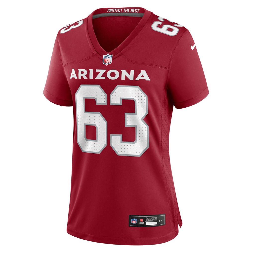 Women's Arizona Cardinals Vershon Lee Cardinal Team Game Jersey