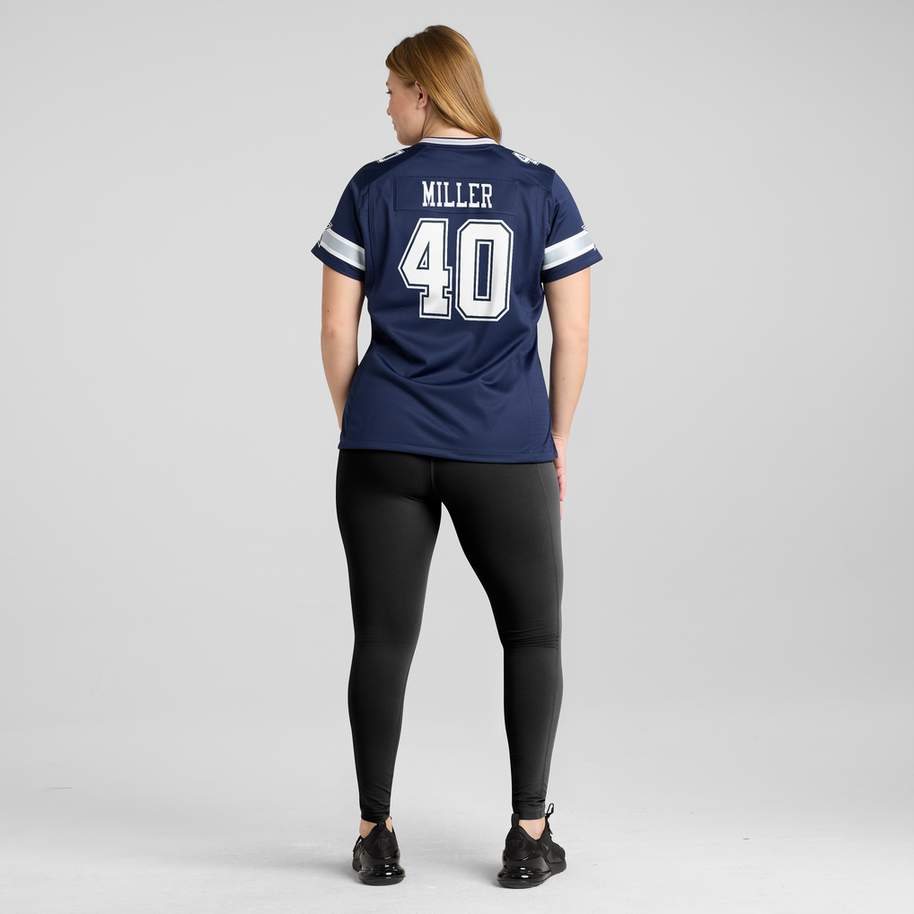 Women's Dallas Cowboys Von Miller Navy Game Jersey