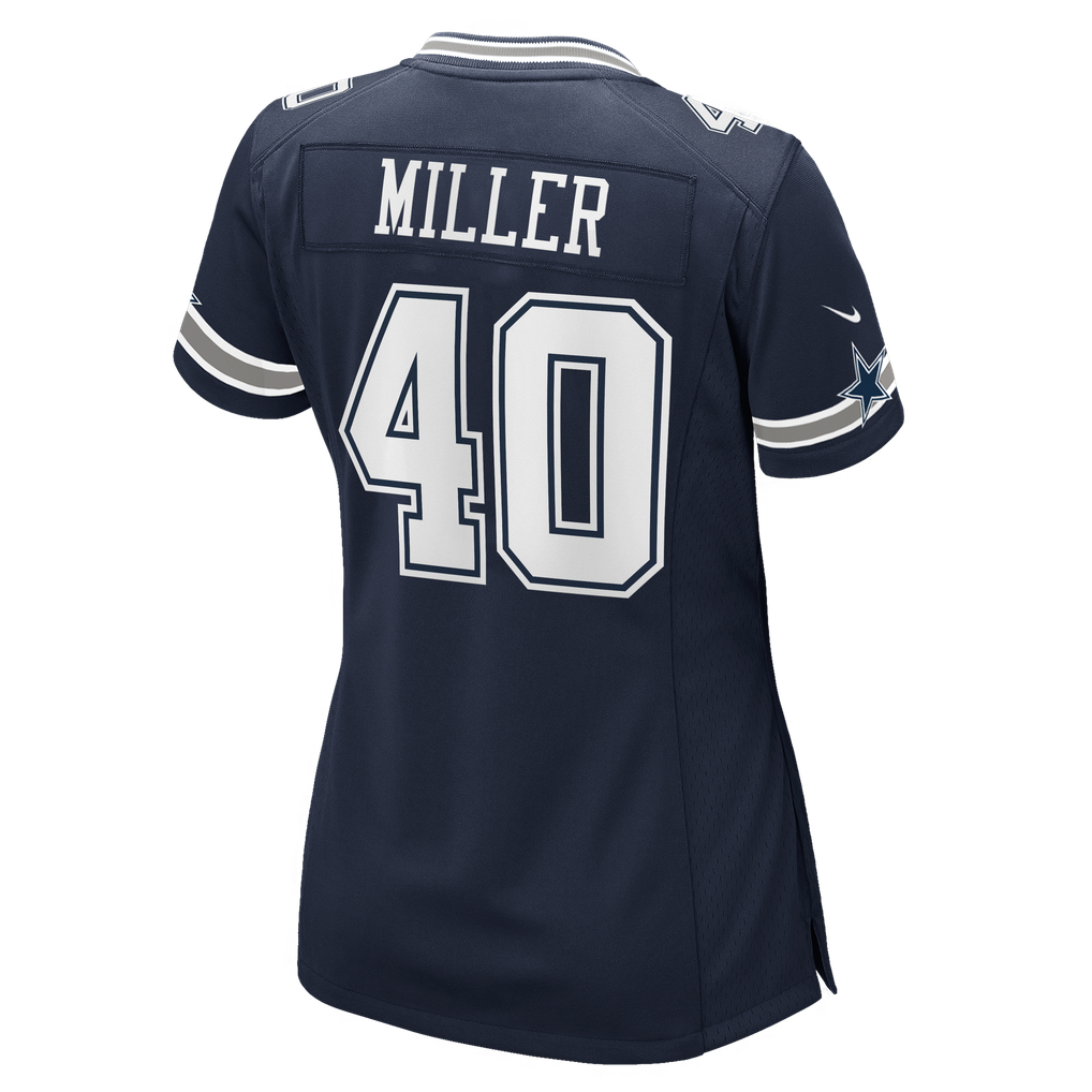 Women's Dallas Cowboys Von Miller Navy Game Jersey
